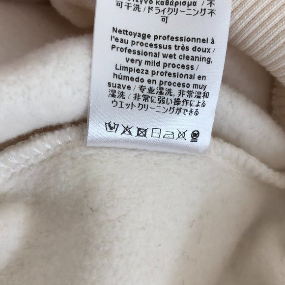 Paul & Joe Sister Cream Cropped Hoodie Size 0 - Picture 8 of 8